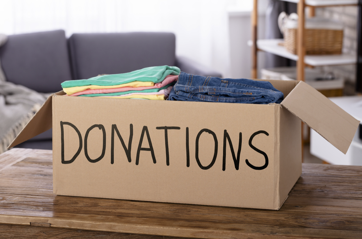 Get Started Donating Clothing